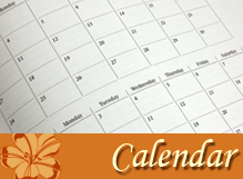 Calendar of Events at West Ridge